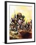 Incident from King Solomon's Mines-Don Lawrence-Framed Giclee Print