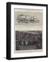 Incidents after the Opening of the Kaiser Wilhelm Canal-null-Framed Giclee Print