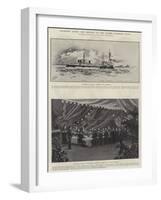 Incidents after the Opening of the Kaiser Wilhelm Canal-null-Framed Giclee Print