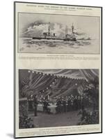 Incidents after the Opening of the Kaiser Wilhelm Canal-null-Mounted Giclee Print