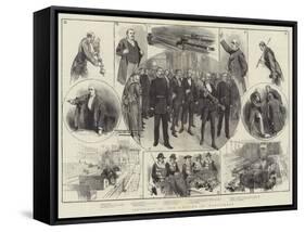 Incidents of the Opening of Parliament-Thomas Walter Wilson-Framed Stretched Canvas