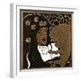 Incipit Vita Nova: Here Begins a New Life, 1893-Aubrey Beardsley-Framed Giclee Print