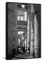 Incised Columns of Temple of Amon-Francis Frith-Framed Stretched Canvas