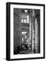 Incised Columns of Temple of Amon-Francis Frith-Framed Photographic Print