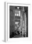 Incised Columns of Temple of Amon-Francis Frith-Framed Photographic Print