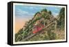 Incline Rail Car, Lookout Mountain-null-Framed Stretched Canvas