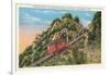 Incline Rail Car, Lookout Mountain-null-Framed Art Print