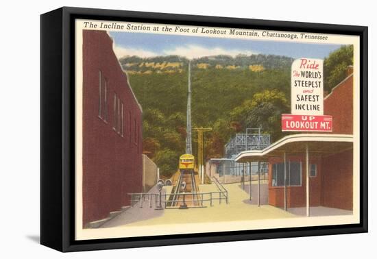 Incline Railway, Chattanooga, Tennessee-null-Framed Stretched Canvas