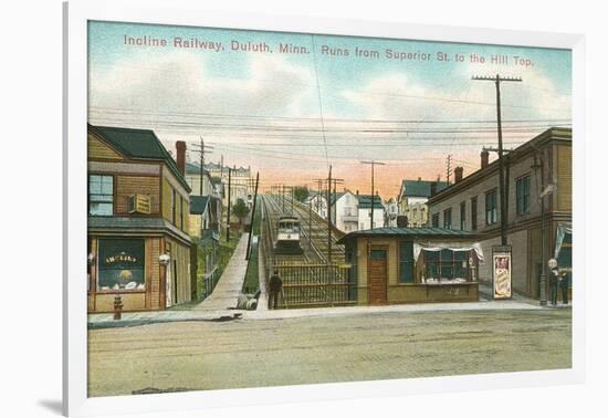 Incline Railway, Duluth, Minnesota-null-Framed Art Print