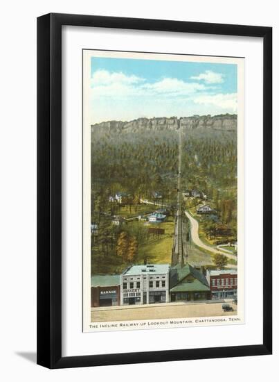 Incline Railway, Lookout Mountain, Chattanooga, Tennessee-null-Framed Art Print