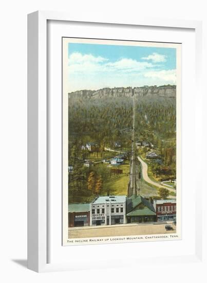 Incline Railway, Lookout Mountain, Chattanooga, Tennessee-null-Framed Art Print