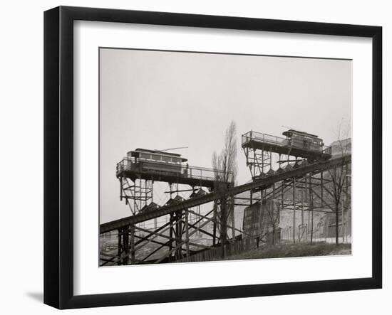 Inclined Plane, Cincinnati, Ohio-null-Framed Photo