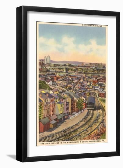Inclined Railway, Pittsburgh, Pennsylvania-null-Framed Art Print