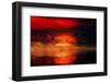 Incoming in Red-Philippe Sainte-Laudy-Framed Photographic Print