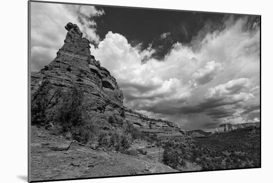 Incoming Storm at a Vortex Site in Sedona, AZ-Andrew Shoemaker-Mounted Photographic Print