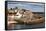 Incoming Tide at Crail Harbour, Fife, Scotland, United Kingdom, Europe-Mark Sunderland-Framed Stretched Canvas