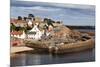 Incoming Tide at Crail Harbour, Fife, Scotland, United Kingdom, Europe-Mark Sunderland-Mounted Photographic Print