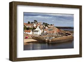 Incoming Tide at Crail Harbour, Fife, Scotland, United Kingdom, Europe-Mark Sunderland-Framed Photographic Print