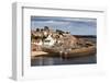 Incoming Tide at Crail Harbour, Fife, Scotland, United Kingdom, Europe-Mark Sunderland-Framed Photographic Print