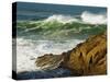 Incoming Tide at Yachats, Yachats, Oregon, USA-Michel Hersen-Stretched Canvas