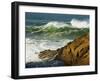 Incoming Tide at Yachats, Yachats, Oregon, USA-Michel Hersen-Framed Photographic Print