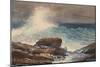 Incoming Tide, Scarboro, Maine, 1883-Winslow Homer-Mounted Art Print