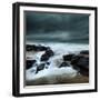Incoming Tide-David Baker-Framed Premium Photographic Print