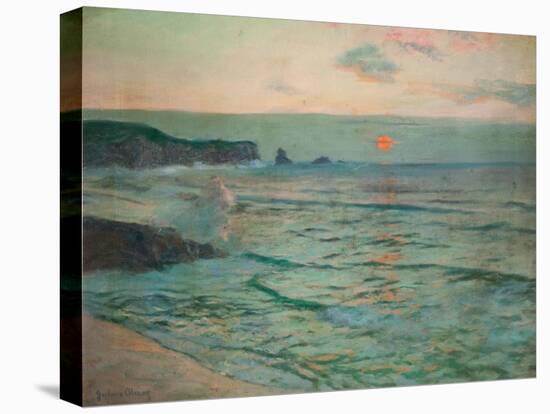 Incoming Tide-Albert Julius Olsson-Stretched Canvas