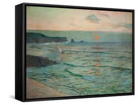 Incoming Tide-Albert Julius Olsson-Framed Stretched Canvas