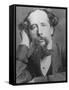 Incomparable English Novelist Charles Dickens-null-Framed Stretched Canvas