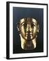 Incomplete Gold Mask of Sheshena II, from Tanis-null-Framed Giclee Print