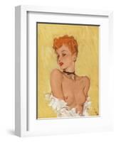 Inconstant-David Wright-Framed Art Print