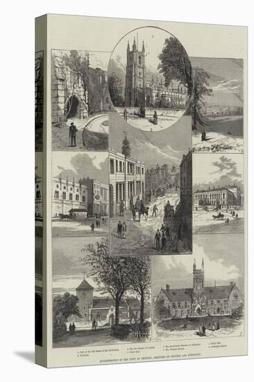 Incorporation of the Town of Croydon, Sketches of Croydon and Addington-null-Stretched Canvas
