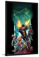 Incredible Hulks: Enigma Force No.1 Cover: Arcturus Rann, Princess Marionette, Carl, and Bug-Carlo Pagulayan-Lamina Framed Poster