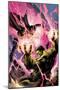 Incredible Hulks No.619 Cover: Hulk and Dr. Strange Fighting-Carlo Pagulayan-Mounted Poster