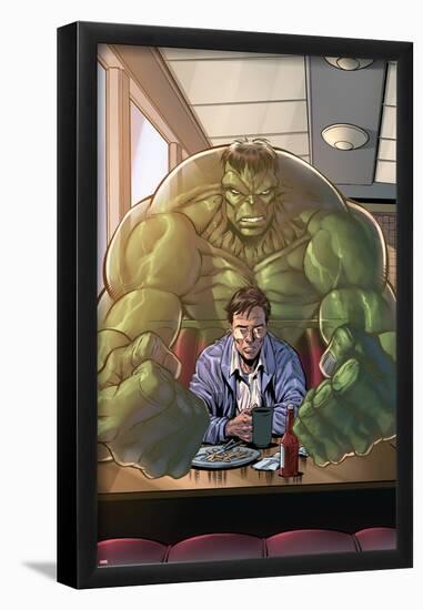 Incredible Hulks No.635: Bruce Banner Sitting with Coffee-Tom Grummett-Framed Poster