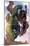 Incredible Hulks No.635: Hulk and Red She-Hulk-Tom Grummett-Mounted Poster