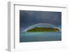 Incredible Rainbow over an Islet Off Ofu Island-Michael Runkel-Framed Photographic Print