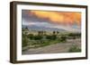 Incredible Stormy Light on the Madison River at Sunset Near Ennis, Montana, USA-Chuck Haney-Framed Photographic Print