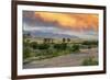 Incredible Stormy Light on the Madison River at Sunset Near Ennis, Montana, USA-Chuck Haney-Framed Photographic Print