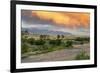 Incredible Stormy Light on the Madison River at Sunset Near Ennis, Montana, USA-Chuck Haney-Framed Photographic Print