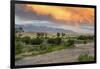 Incredible Stormy Light on the Madison River at Sunset Near Ennis, Montana, USA-Chuck Haney-Framed Photographic Print