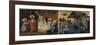 Incredulity of St Thomas and Christ and the Virgin Interceding with God the Father and the Nativity-Konrad Witz-Framed Giclee Print