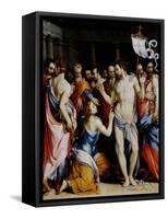 Incredulity of St. Thomas-Francesco Salviati-Framed Stretched Canvas