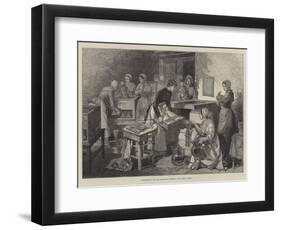 Incubators at the Maternity Hospital, Port Royal, Paris-null-Framed Premium Giclee Print