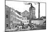 Ind Coope Brewery Burton-null-Mounted Art Print