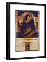 Indanthrene Color Cloth-null-Framed Art Print