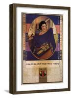 Indanthrene Color Cloth-null-Framed Art Print