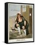 Indecency, 1799-Isaac Robert Cruikshank-Framed Stretched Canvas