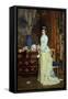 Indecision-Charles Baugniet-Framed Stretched Canvas